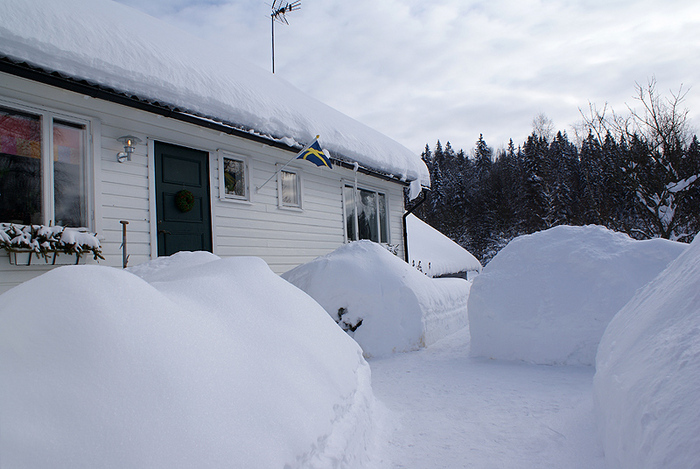 104 - Här har det snöat lite...