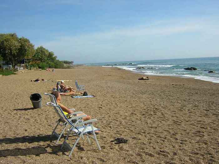 Aginara Camping Peloponnesos Grekland