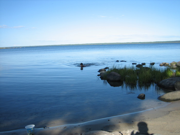 Badväder Norr Om Kalmar