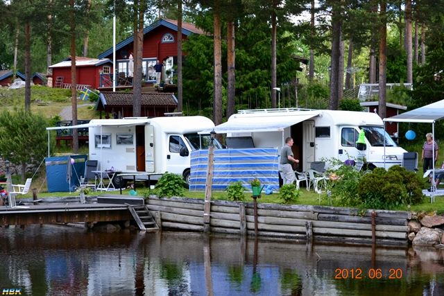 Camping Hemma Hos Syster Elisabeth Och Bengt Midsommar