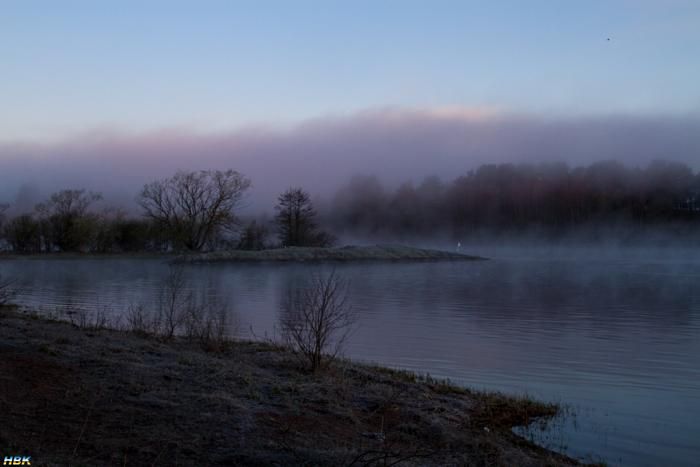 Dalälven I Morgondimma