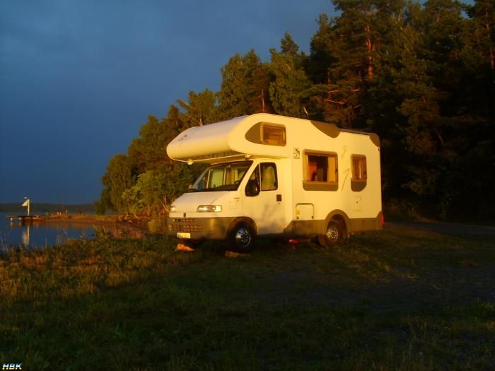 Första Husbilen