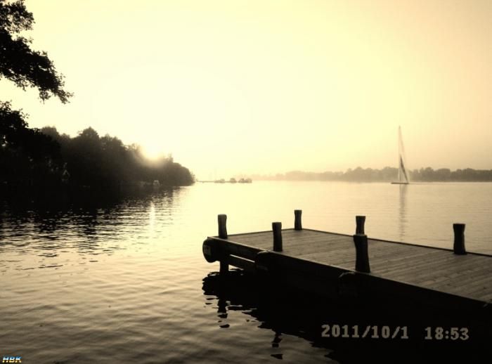 Från Södra Hamnen I Motala