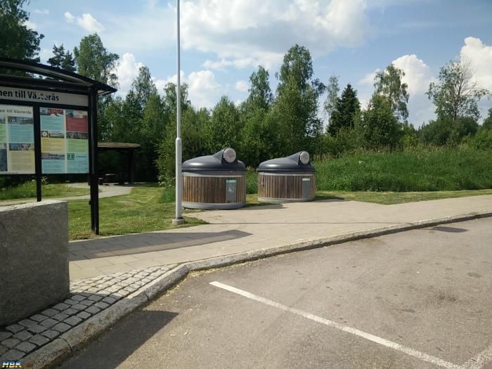 Frösvi Rastplats, Västergående