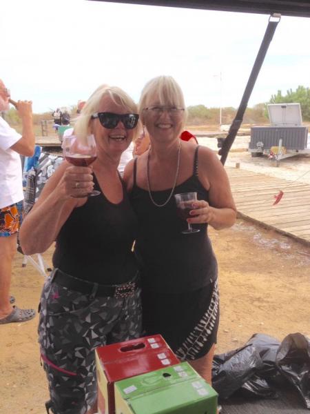 Goa Vänner Under Resan