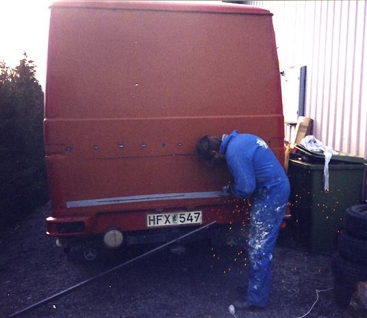 Husbilsbygge Mb 508