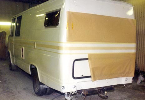 Husbilsbygge Mb 508