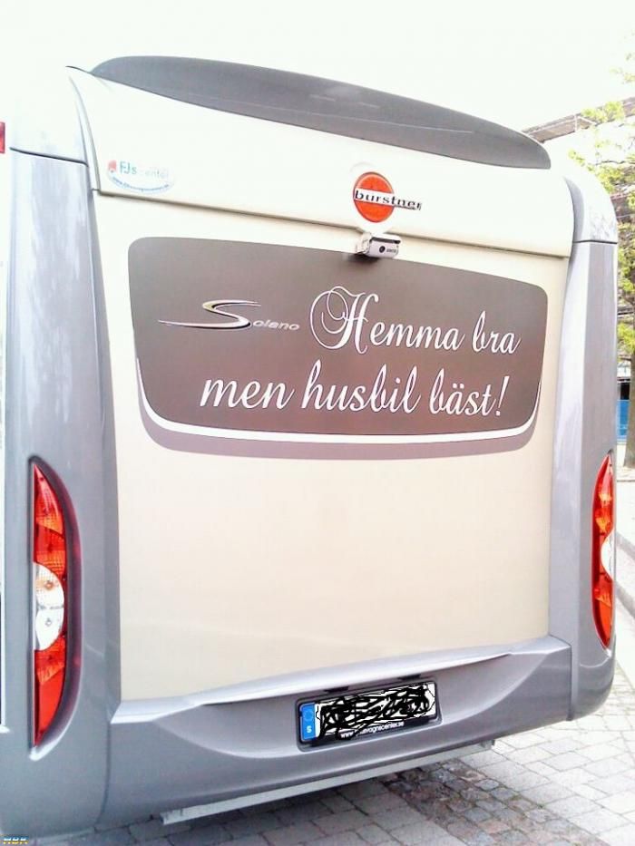 Idag  &quot; Pimpade &quot; Jag Min Husbil  !