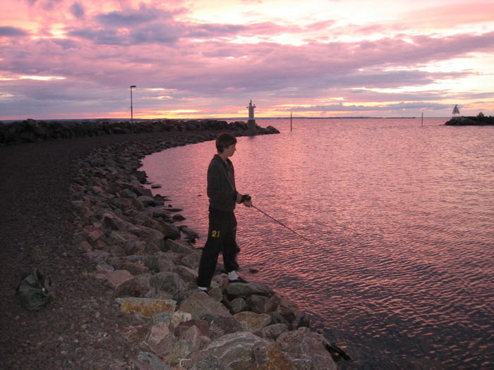 Kvällsfiske I Gränna