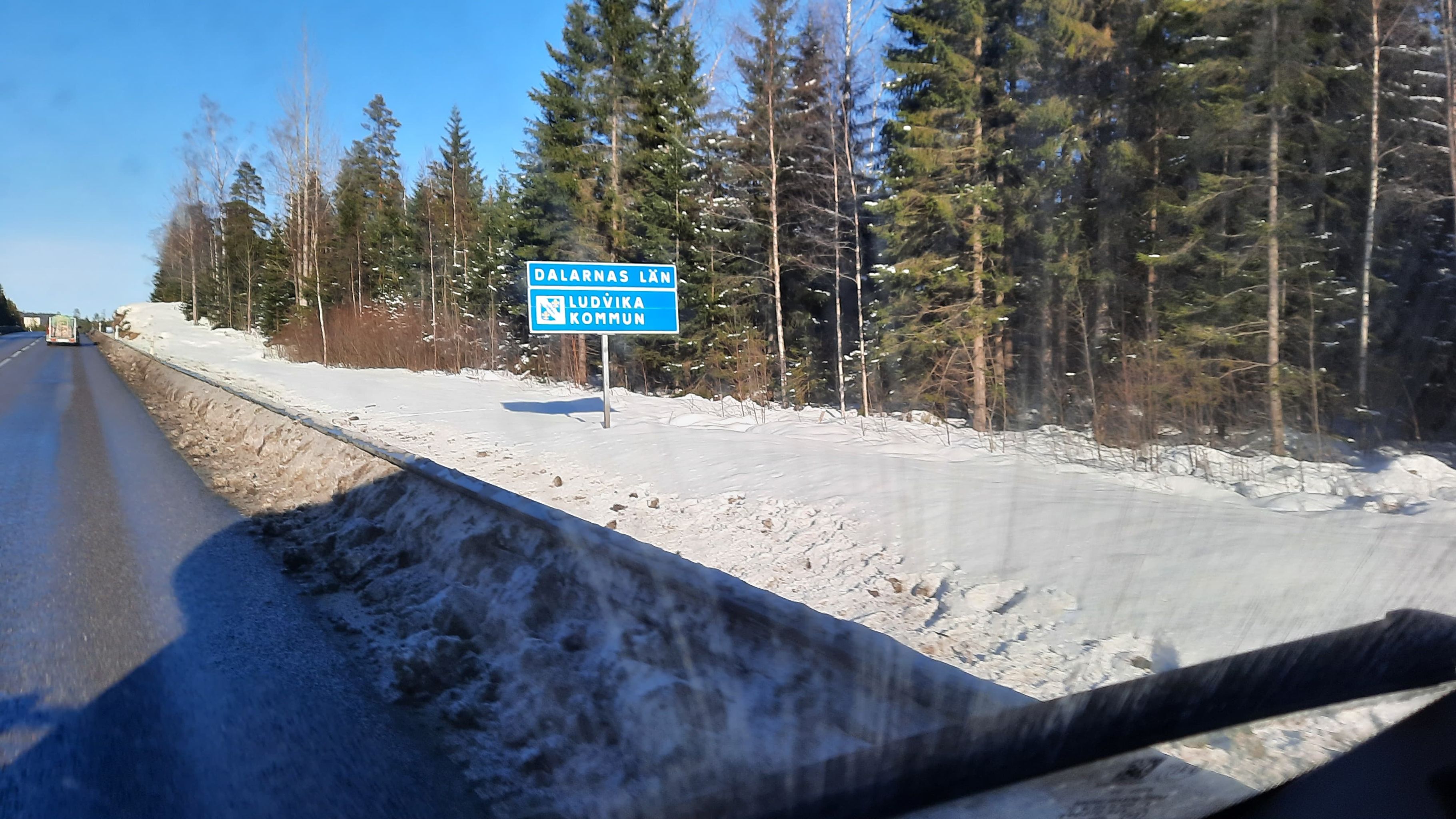 Lämnar Örebro län och åker in i Dalarna