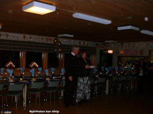 Nyårsträff - fest i Kaxholmen 2006
