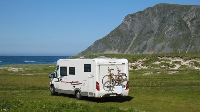 På En Fridfull Plats På Lofoten