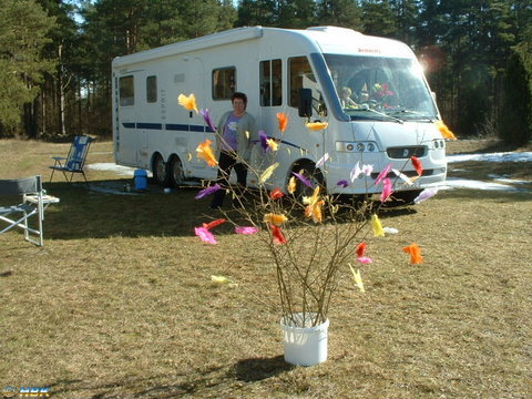 Påsk 2005 på Öland