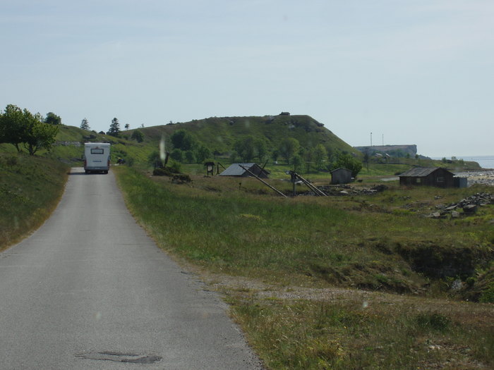 Påväg Till Hoburgen På Gotland