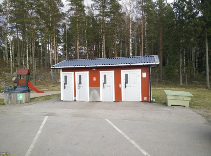 Rastplatser Med Latrintömning