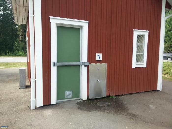 Sickelsta Rastplats, Västergående