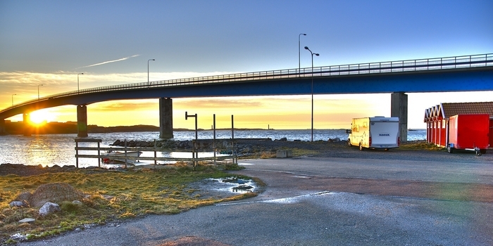 Solnedgång Fotö