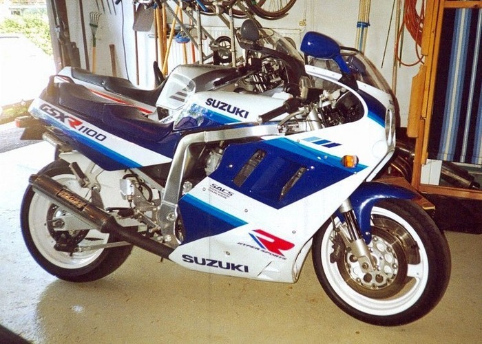 Suzuki Gsx 1100r-91 (sista Mc:n, 156 Hk)
