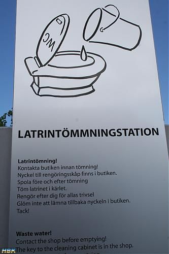 Tömningsplats I Norrköping