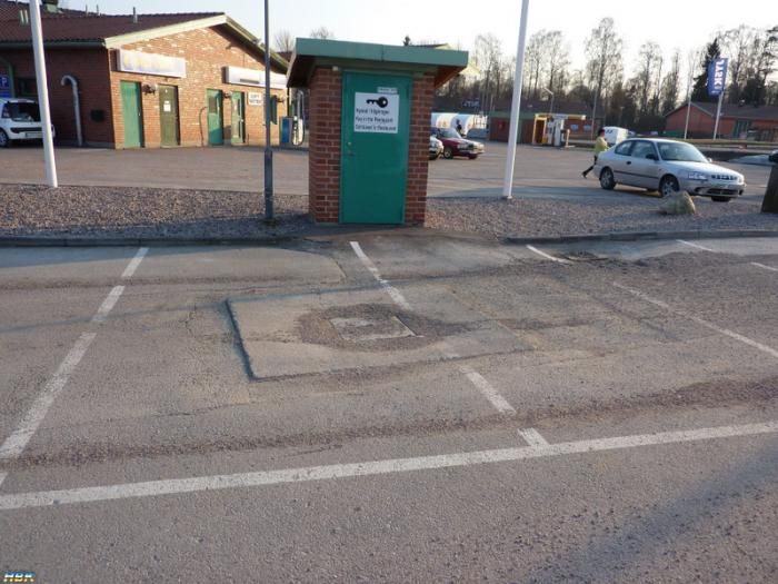 Tömningsplatsen I Avesta (dalahästen)