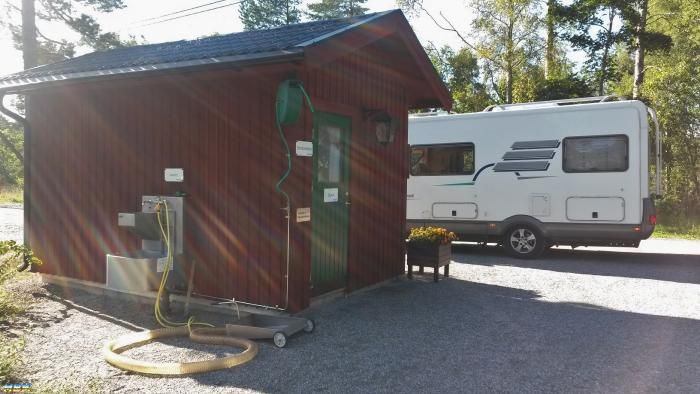 Tömningsplatsen I Galtström