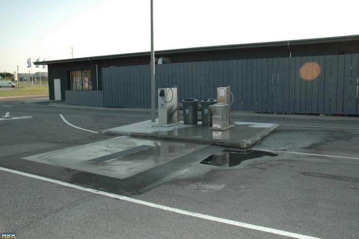 Tömningsplatsen I Hirtshals