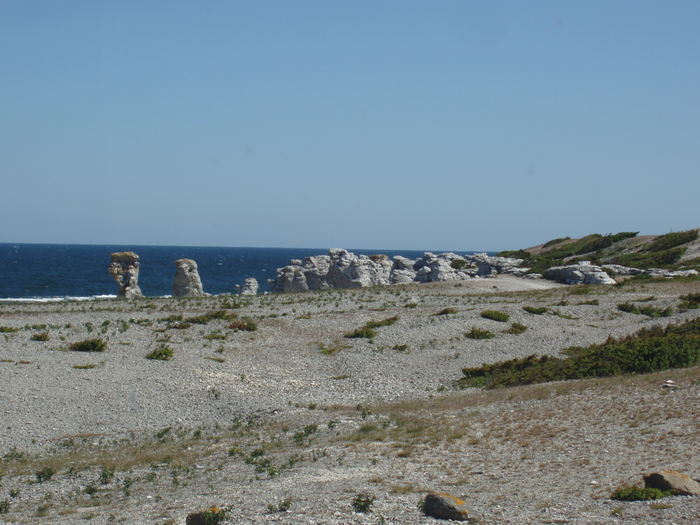 Till Langhamars Raukar Fårö 08