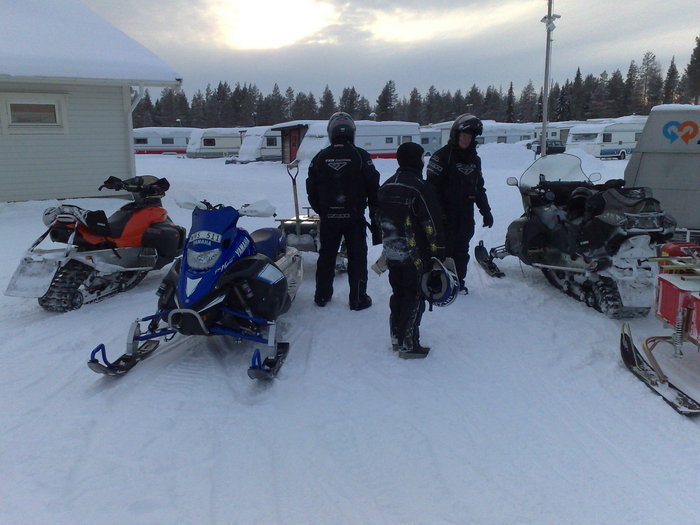 Vintercamping I Storklinten (norrbotten)