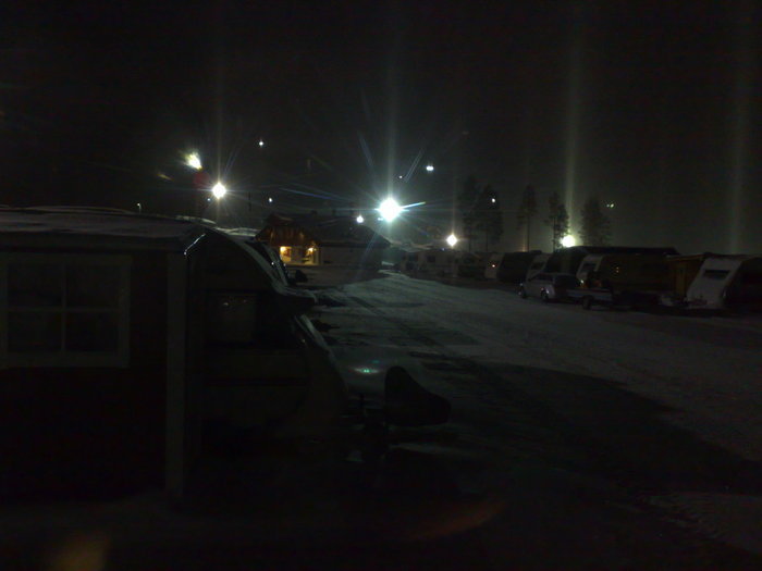 Vintercamping I Storklinten (norrbotten)